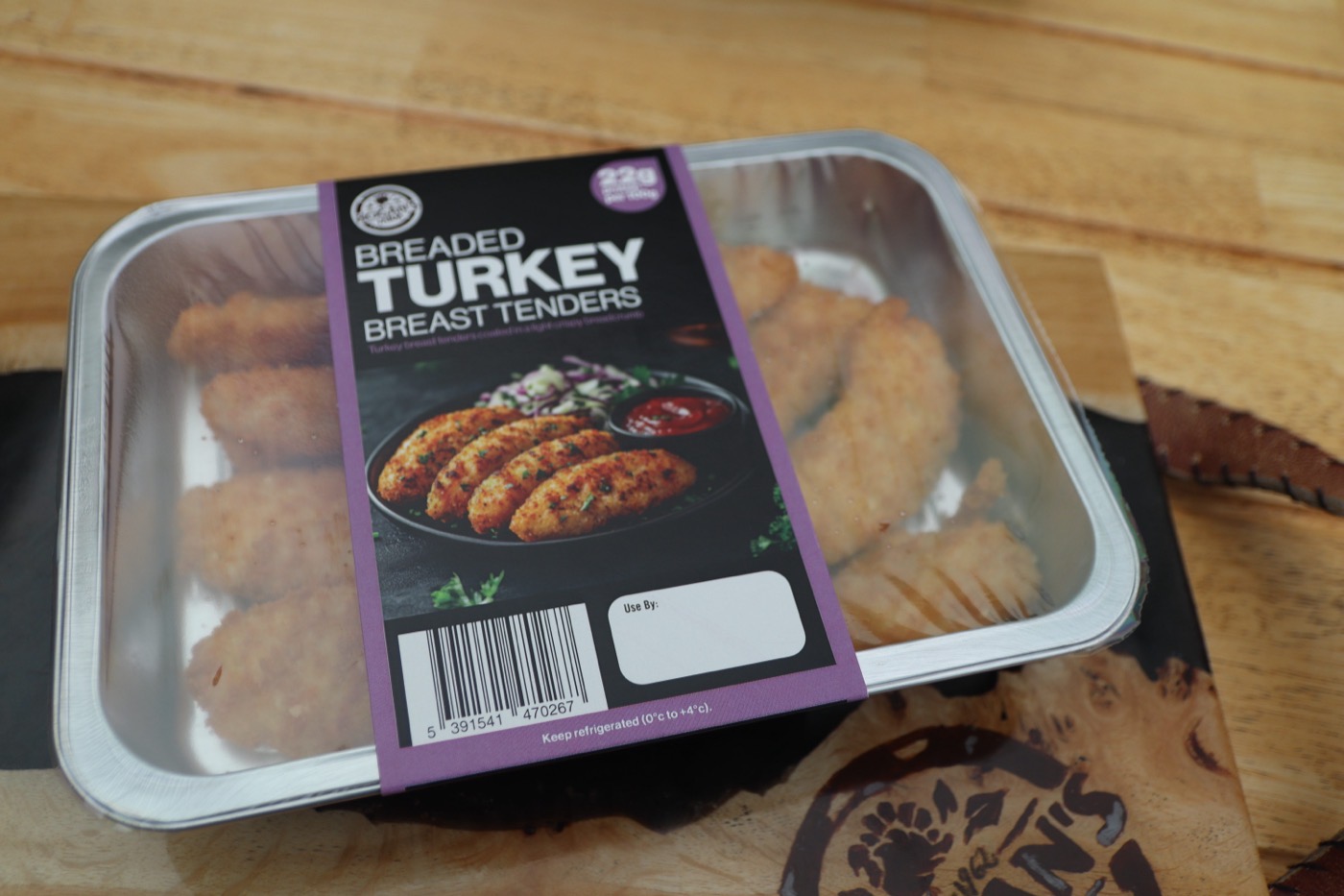 Hogan’s Farm breaded turkey breast tenders pack
