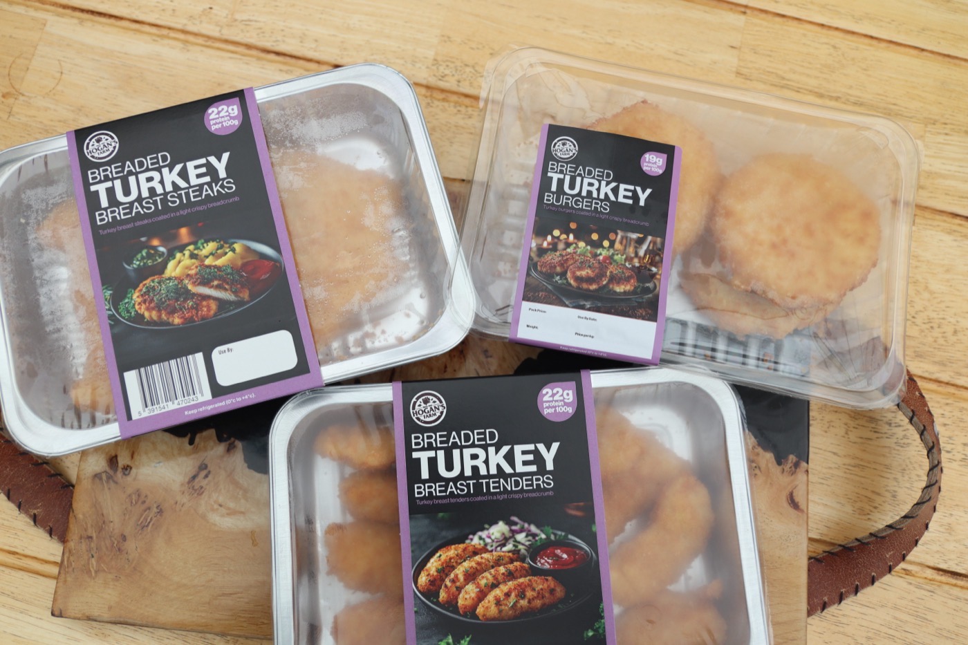 Breaded turkey range for retail