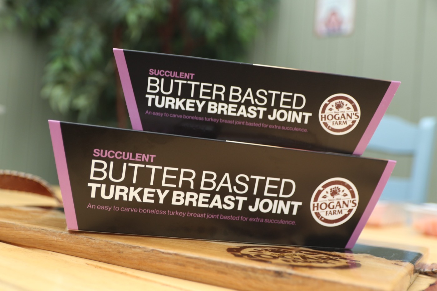 Butter basted joint packaging detail