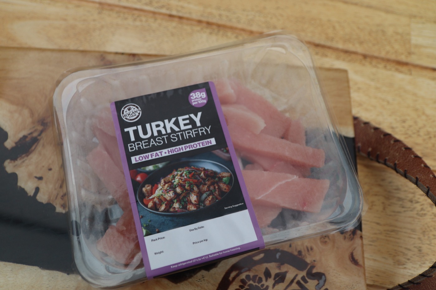 Turkey breast stir-fry pack, alternate angle