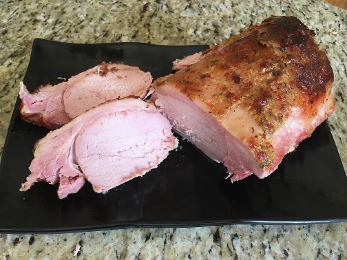 Glazed ham of the kind supplied by McCardle Meats for the farm shop