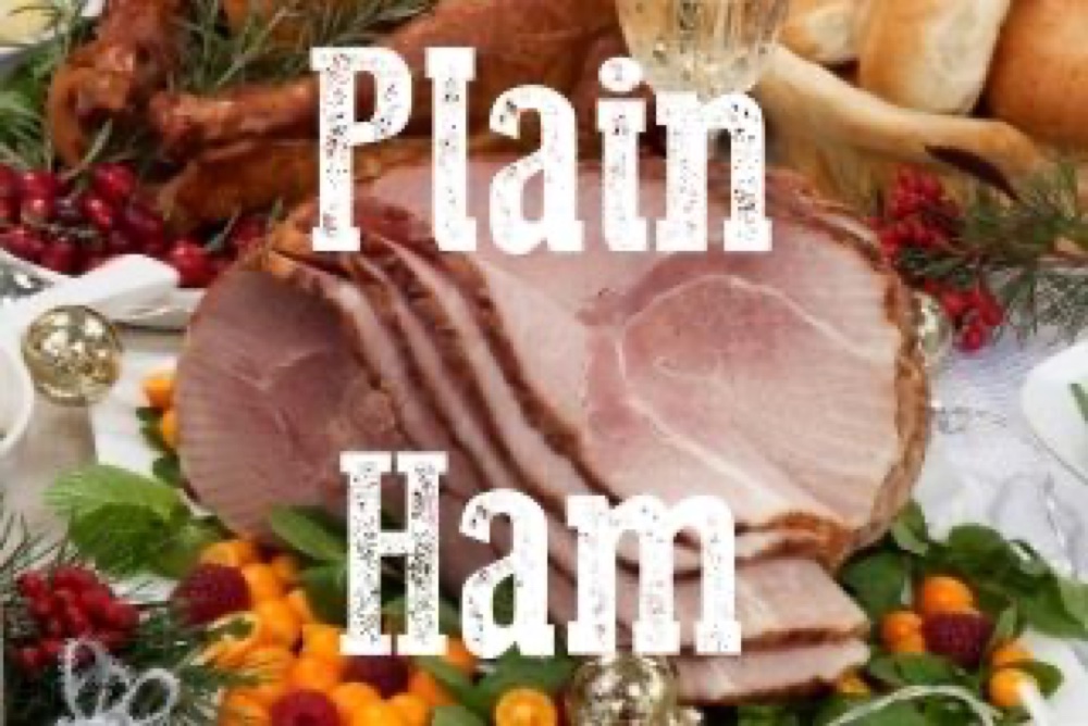Fresh Christmas ham from Hogan’s Farm