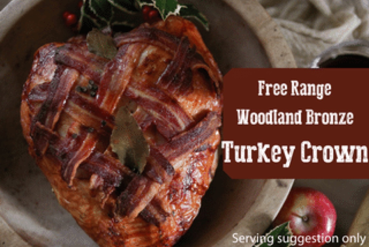 Roast Woodland Bronze turkey crown