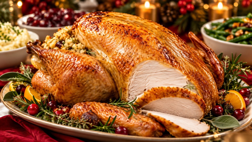 Roast Woodland Bronze whole turkey from Hogan’s Farm