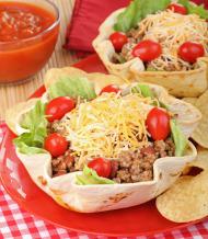 Mexican Turkey Salad with Turkey Mince