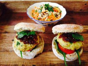 Spicy Turkey Burgers