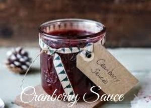 cranberry sauce for christmas turkey