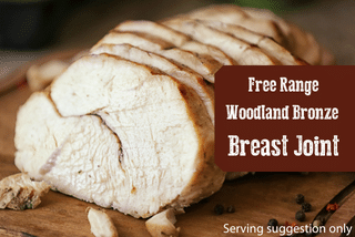 Free Range Woodland Bronze Boneless Turkey Breast