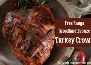 Free Range Woodland Bronze Turkey Crown